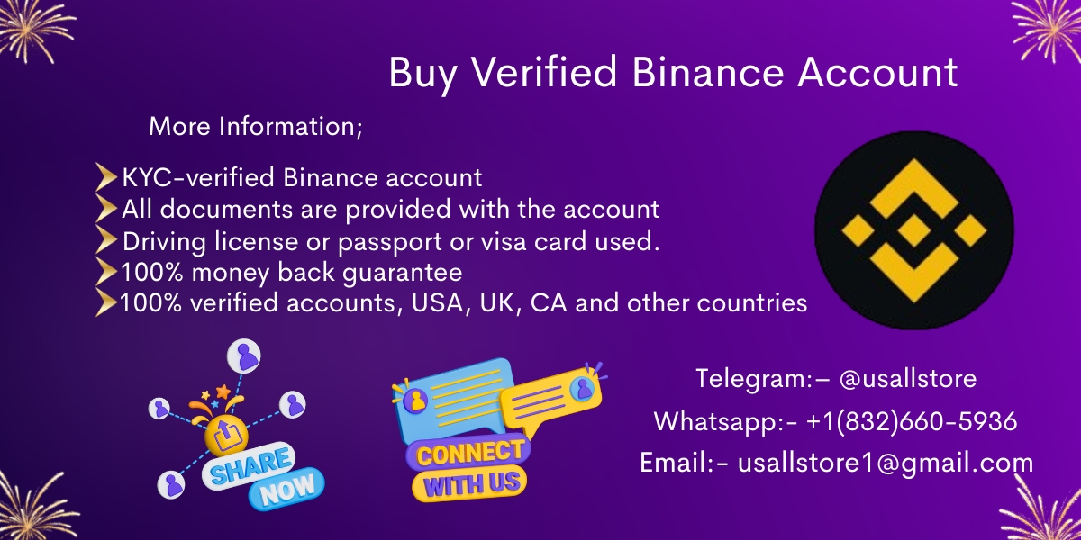 Buy Verified Binance Accounts