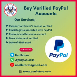 Buy Verified PayPal Accounts